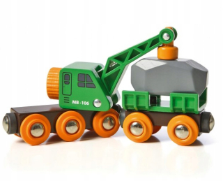 BRIO CRANE WAGON TRAIN do fronty 33698
