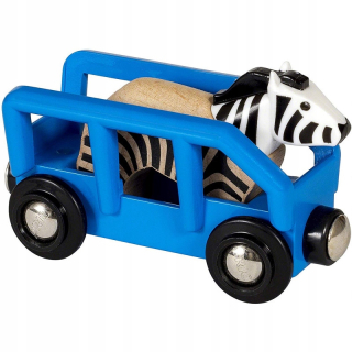 Brio vagón so Zebra 33967 Drevený front