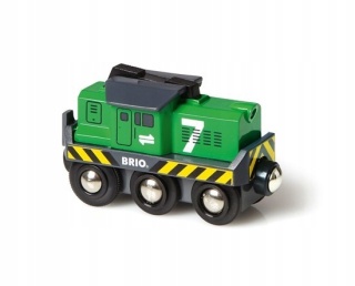 BRIO WORLD DREVENÁ NÁKLADNÁ LOKOMOTÍVA