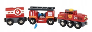 Brio World Train Hasičský