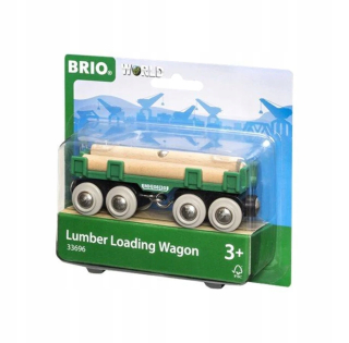 BRIO World Wagon s drevom