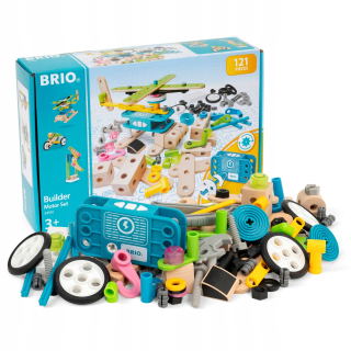 Brio stavebnica s 121 el motorom.