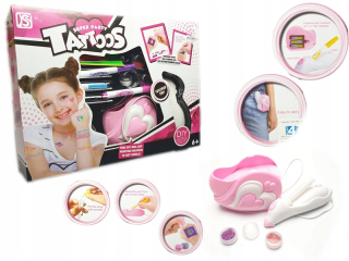 GLITTER TATTOOS Tattoo DIY KIT + Razor