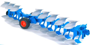 Bruder 02250 Pluh Lemken Vari-Titan soustružné