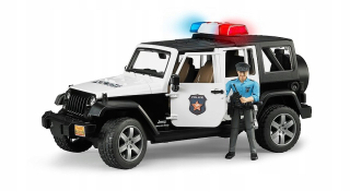 BRUDER 02526 Jeep Polica svetlo s číslom + dźwęk
