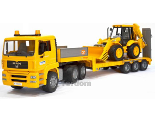 Bruder 02776 Muž s rypadlo 02.428 Lawet truck