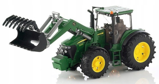 BRUDER 03051 John Deere 7930 Traktor s lopatou