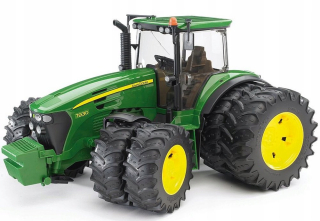 Bruder 03052 Traktor John Deere Dvojitá kolesá