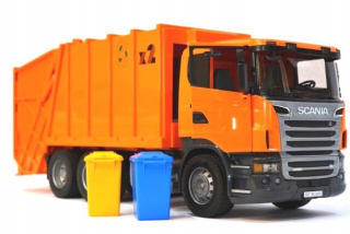Bruder 03560 SCANIA GIFT + 2 košíky