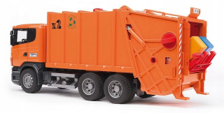 Bruder 03560 SCANIA ORANGE 62 CM!