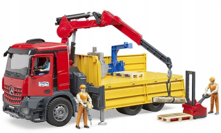 BRUDER 03651 Mercedes Truck so žeriavom HDS