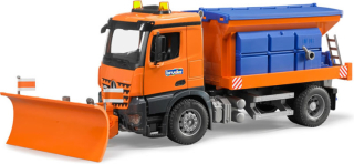 Bruder 03685 Mercedes Snowflower Sandbox Plough