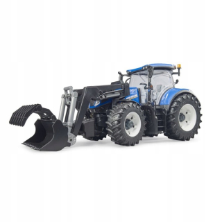 BRUDER New Holland T7 ťahač s nakladačom 03121