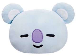 Detský dekoračný vankúš - BT21 BTS Koya - plyšový vankúš 27 cm