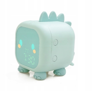 Detské hodiny do izby - Detský budík Dinosaurus Hodiny pre deti LED