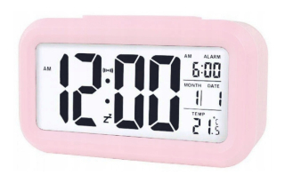 Hodiny do detskej izby - Budík Xonix LED s teplomerom pre deti