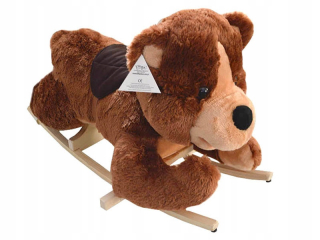 Bujak Brown TEDDY Bear na drevených pólov darček