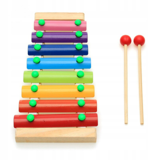 Dieťa Kid 8 Tóny Drevená Knock Piano Enlightenment