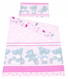 Detský set paplón, vankúš - BabyLux 2el posteľná bielizeň pre detskú postieľku 100x135 č. 78