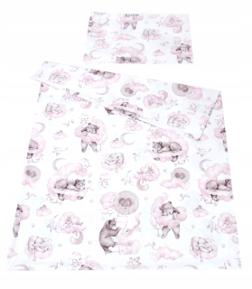 Detský set paplón, vankúš - BabyLux 2el posteľná bielizeň pre detskú postieľku 100x135