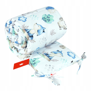 Chránič do detskej postielky - BabyLux COT Protector 60x120 č. 122