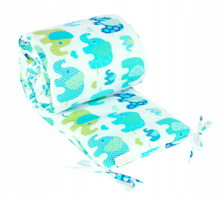 Chránič do detskej postielky - BabyLux COT Protector 60x120 č. 75