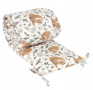 Chránič do detskej postielky - BabyLux COT Protector 70x140 č. 129