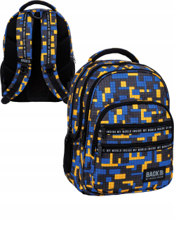 Školský batoh - Backup Youth Pixel Backpack Game M52
