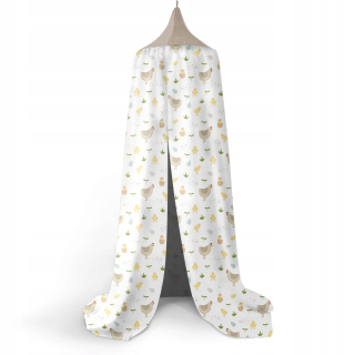 Baldachýn nad postieľku - Bladachim Lovely Farm Pattern D150 |