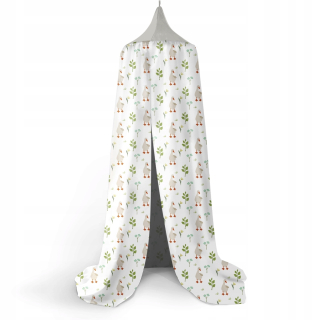Baldachýn nad postieľku - Canopy Lovely Farm Pattern D152 |