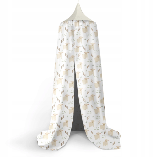 Baldachýn nad postieľku - Bladachim Lovely Farm Pattern D155 |