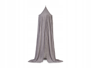 Baldachýn nad postieľku - Moskitier Canopy 245 cm Gray Jollein