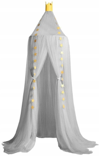 Baldachýn nad postieľku - Canopy Mosquito Net Star Crown Shipping PL