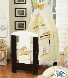 Baldachýn nad postieľku - Tkanina Canopy- Cream Barnaba