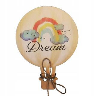 Samolepky do detskej izby - Balón lietajúca dekorácia do detskej izby