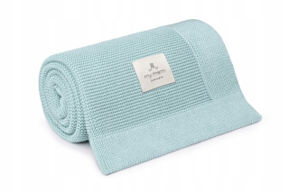 Prikrývka, prehozy na posteľ - Plienka Mužanka Swaddle 120X120 +