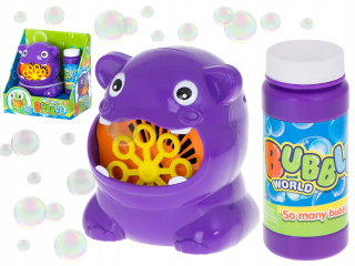 Mydlové bubliny hipkio hippo bublina stroj
