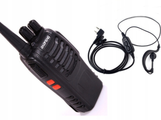 BAFENG BF-888S HT UHF PTT DuoBander PMR zápätie Toki