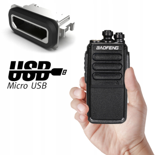 BAFENG C3 Radiotelephone PMR Micro USB vtipy Toki