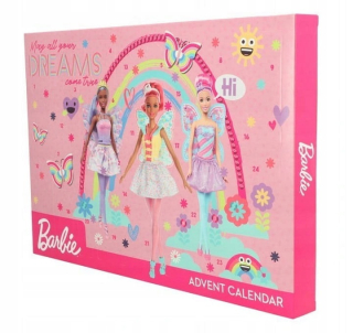 Barbie Adventný kalendár Make-up Príslušenstvo