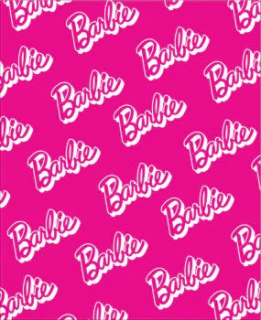Prikrývka, prehozy na posteľ - Barbie Licencovaná polárna prikrývka Veľká 120x150