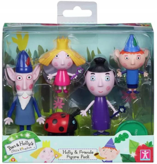 Postavička - Ben a Holly Sada figurín X5 Malé kráľovstvo