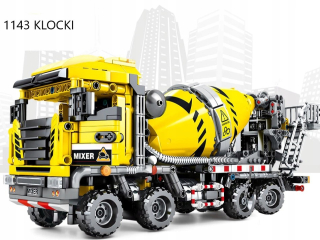 Stavebnica - Miešačka na betón bloky Mega darčeky Sembo Nie Lego