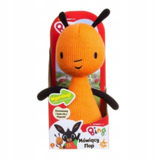 Zajačik Bing - Bing hovoriaci flop plyšový maskot interaktívny