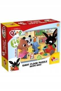 Zajačik Bing - Bing - Obrovské Floor Puzzle 24 El, Lisciani,