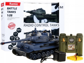 Battle Tank R / C T34 merítku 1:28 103 Tiger 99.824
