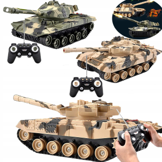 Battle Tank 2 Tank T34 KIT NÁDRŽE TOYS