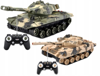 Infračervené tanková bitka Controlled RC tanky