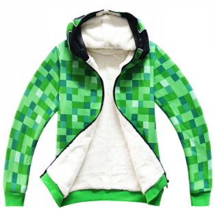 Minecraft  - Mikina Minecraft Creeper s Hot Hot Hot 116