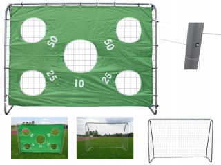 Futbalová bránka presnosť 240 x 170 cm STABILNÁ
